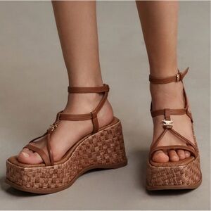 Anthropologie Circus NY by Sam Edelman Odette Strappy Platform Sandals